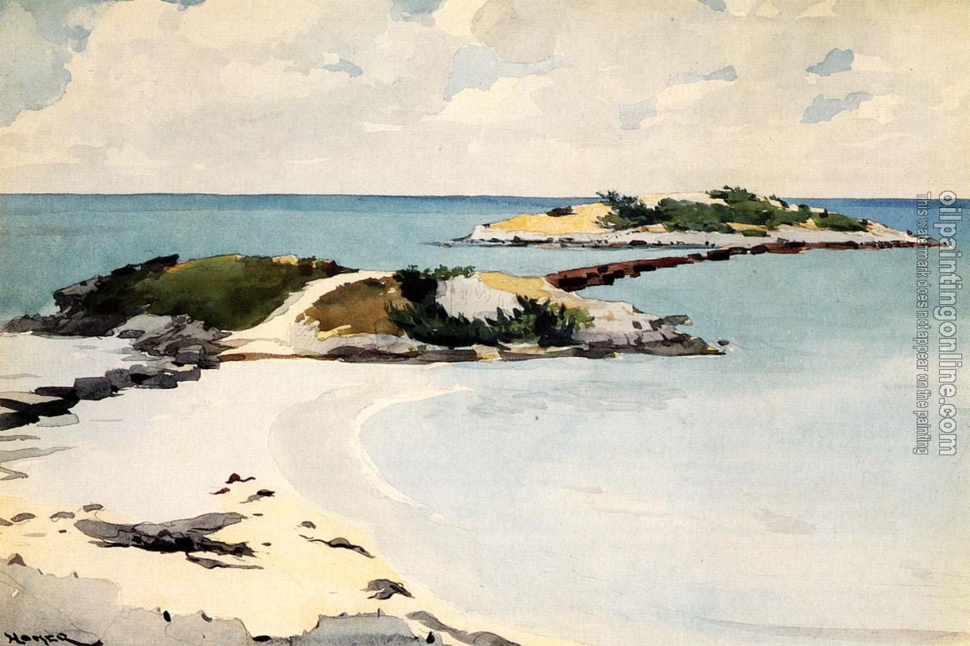 Homer, Winslow - Gallow's Island, Bermuda